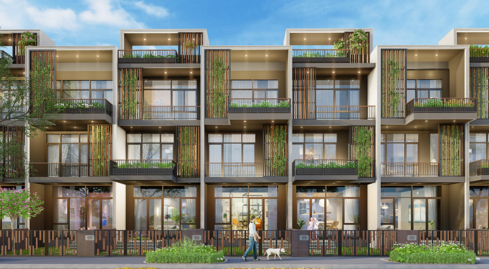 Mẫu thiết kế nhà liền kề đẹp